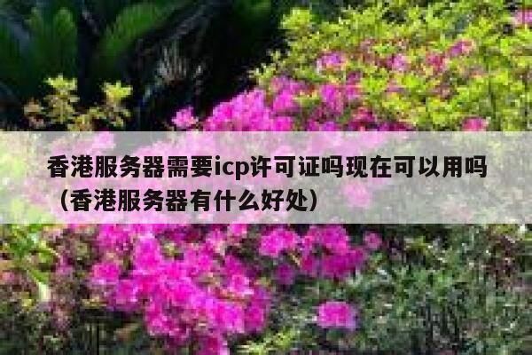 香港服务器需要icp许可证吗现在可以用吗（香港服务器有什么好处） 第1张