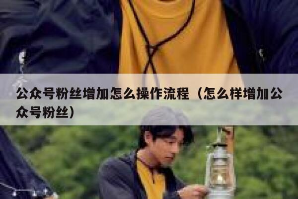公众号粉丝增加怎么操作流程（怎么样增加公众号粉丝） 第1张