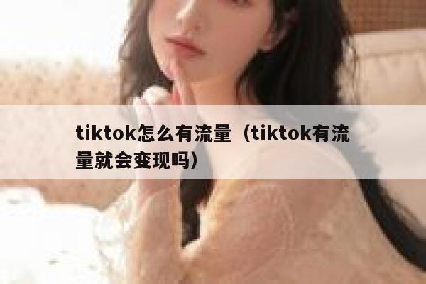 tiktok怎么有流量（tiktok有流量就会变现吗） 第1张