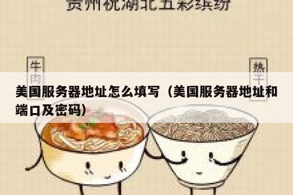 美国服务器地址怎么填写（美国服务器地址和端口及密码） 第1张