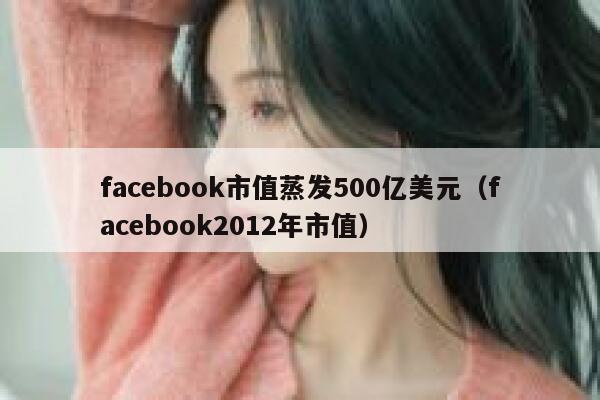 facebook市值蒸发500亿美元（facebook2012年市值） 第1张