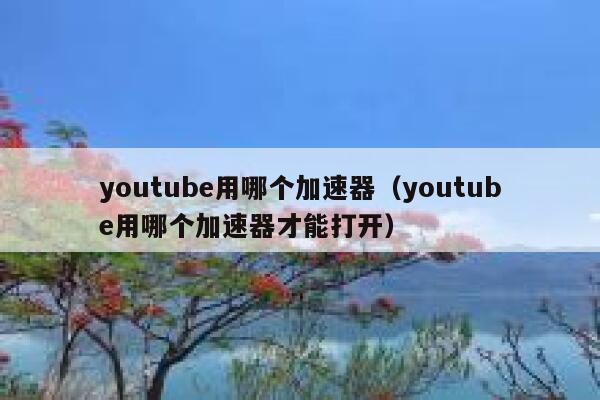 youtube用哪个加速器（youtube用哪个加速器才能打开） 第1张