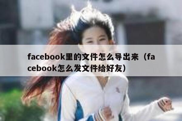 facebook里的文件怎么导出来（facebook怎么发文件给好友） 第1张