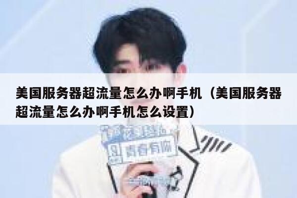 美国服务器超流量怎么办啊手机（美国服务器超流量怎么办啊手机怎么设置） 第1张