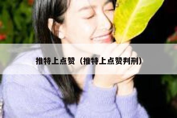 推特上点赞（推特上点赞判刑） 第1张