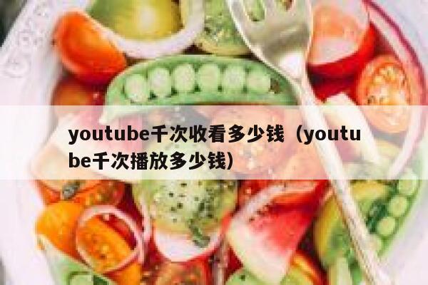 youtube千次收看多少钱（youtube千次播放多少钱） 第1张