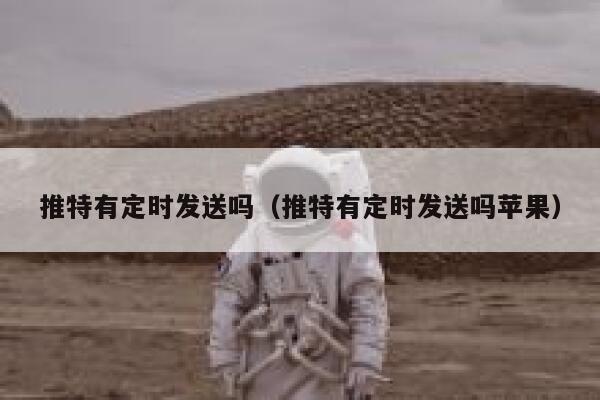 推特有定时发送吗（推特有定时发送吗苹果） 第1张