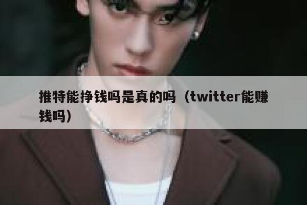 推特能挣钱吗是真的吗（twitter能赚钱吗） 第1张