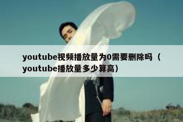 youtube视频播放量为0需要删除吗（youtube播放量多少算高） 第1张