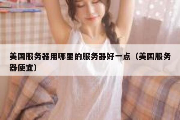 美国服务器用哪里的服务器好一点（美国服务器便宜） 第1张