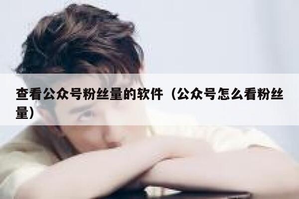 查看公众号粉丝量的软件（公众号怎么看粉丝量） 第1张