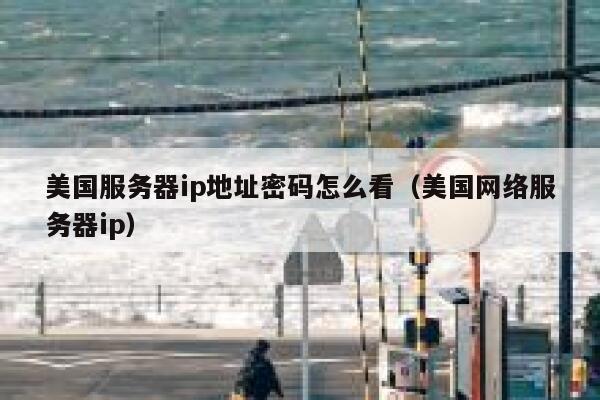 美国服务器ip地址密码怎么看（美国网络服务器ip） 第1张