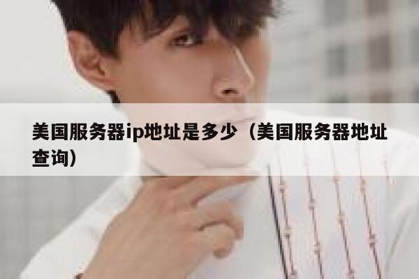 美国服务器ip地址是多少（美国服务器地址查询） 第1张