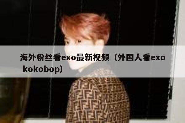 海外粉丝看exo最新视频（外国人看exo kokobop） 第1张