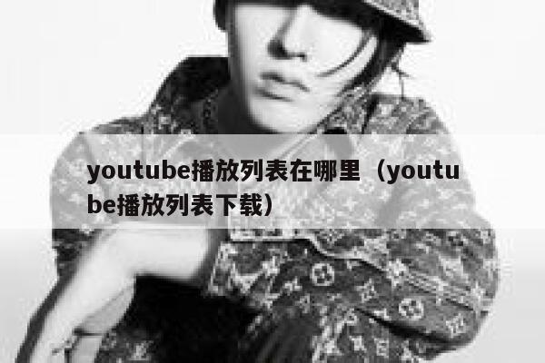 youtube播放列表在哪里（youtube播放列表下载） 第1张
