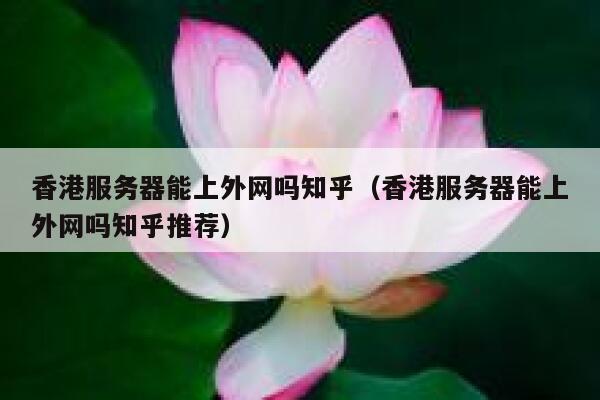 香港服务器能上外网吗知乎（香港服务器能上外网吗知乎推荐） 第1张