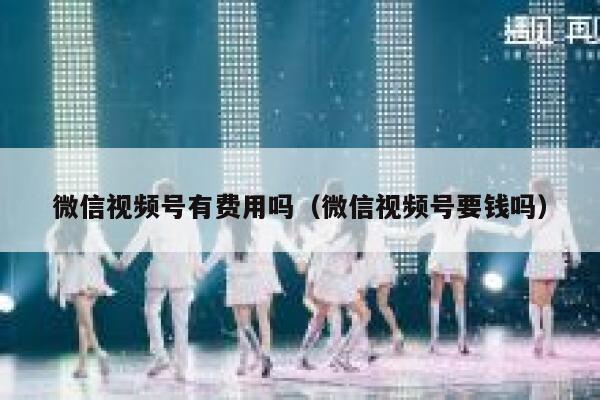 微信视频号有费用吗（微信视频号要钱吗） 第1张