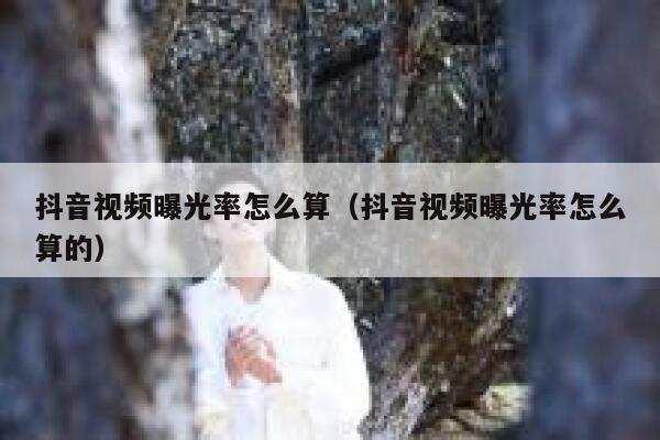 抖音视频曝光率怎么算（抖音视频曝光率怎么算的） 第1张