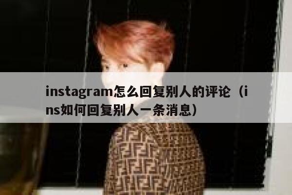 instagram怎么回复别人的评论（ins如何回复别人一条消息） 第1张