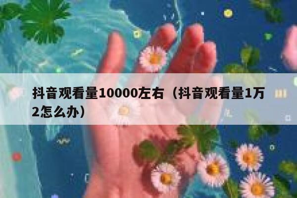 抖音观看量10000左右（抖音观看量1万2怎么办） 第1张