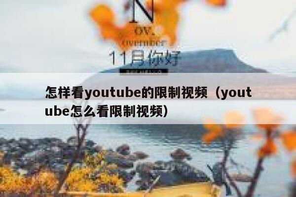 怎样看youtube的限制视频（youtube怎么看限制视频） 第1张