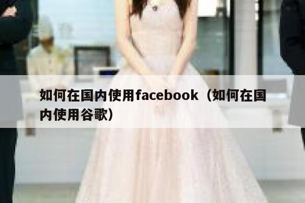 如何在国内使用facebook（如何在国内使用谷歌） 第1张