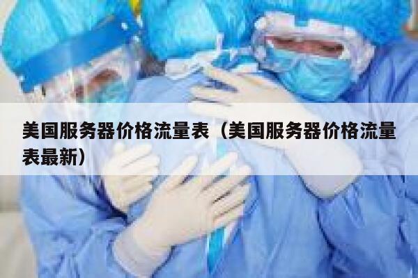 美国服务器价格流量表（美国服务器价格流量表最新） 第1张