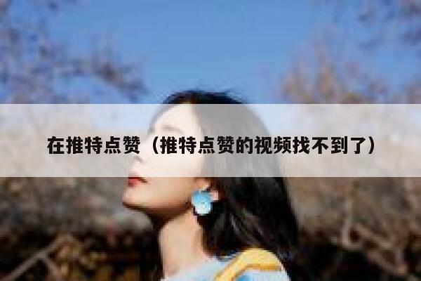 在推特点赞（推特点赞的视频找不到了） 第1张