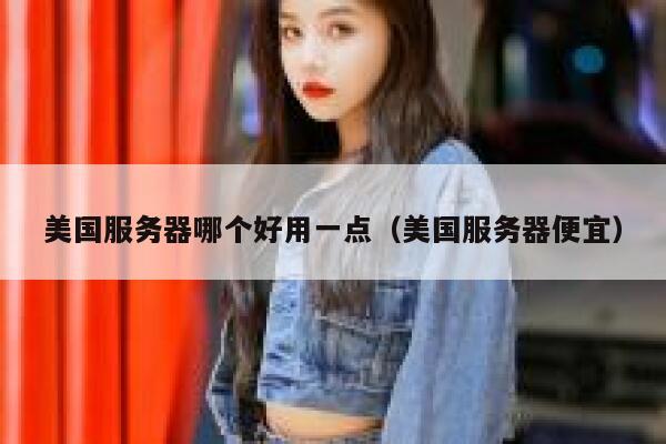 美国服务器哪个好用一点（美国服务器便宜） 第1张