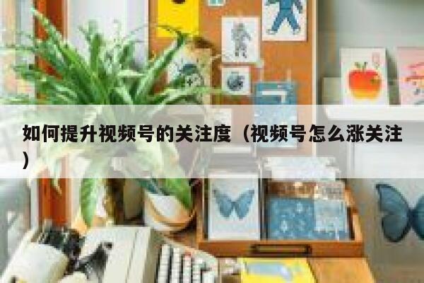 如何提升视频号的关注度（视频号怎么涨关注） 第1张