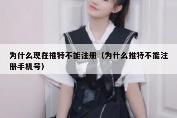 为什么现在推特不能注册（为什么推特不能注册手机号） 第1张