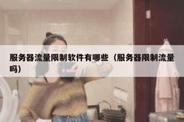 服务器流量限制软件有哪些（服务器限制流量吗） 第1张