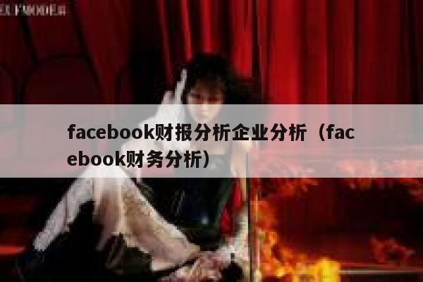 facebook财报分析企业分析（facebook财务分析） 第1张