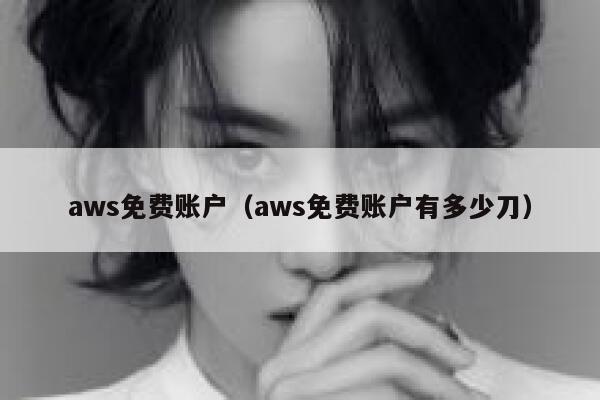 aws免费账户（aws免费账户有多少刀） 第1张