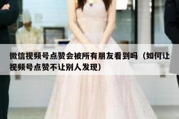 微信视频号点赞会被所有朋友看到吗（如何让视频号点赞不让别人发现） 第1张