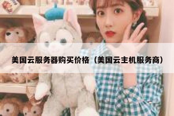 美国云服务器购买价格（美国云主机服务商） 第1张