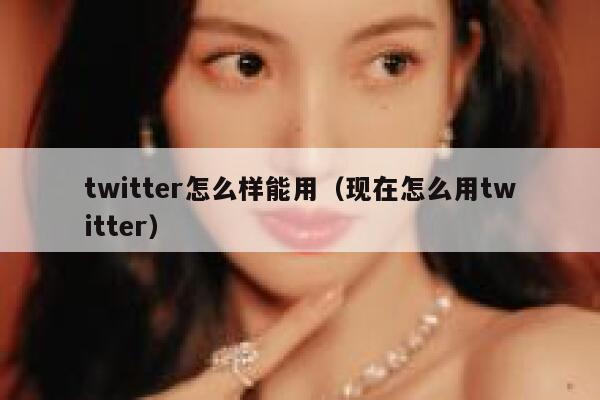 twitter怎么样能用（现在怎么用twitter） 第1张