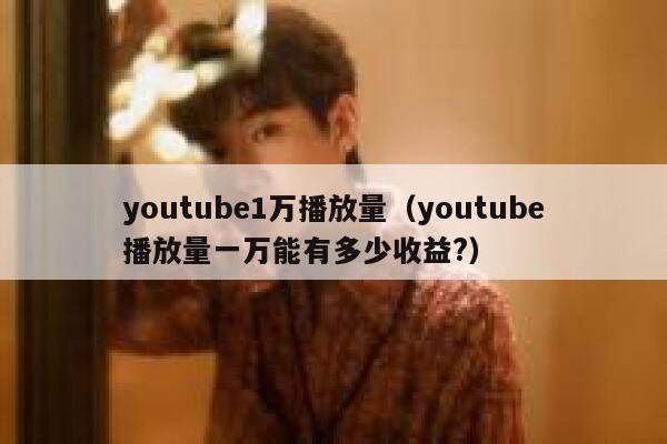 youtube1万播放量（youtube播放量一万能有多少收益?） 第1张