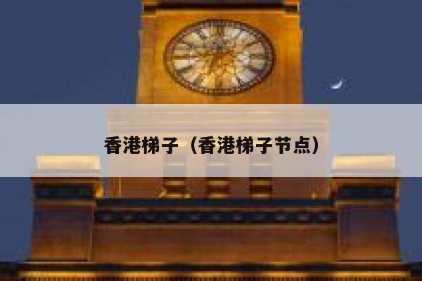 香港梯子（香港梯子节点） 第1张