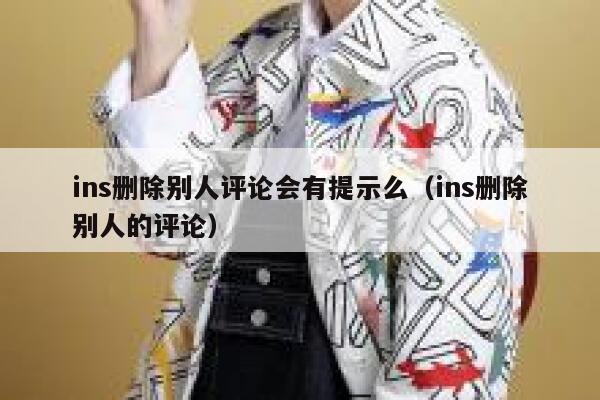 ins删除别人评论会有提示么（ins删除别人的评论） 第1张