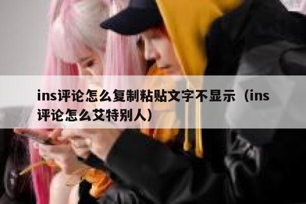 ins评论怎么复制粘贴文字不显示（ins评论怎么艾特别人） 第1张