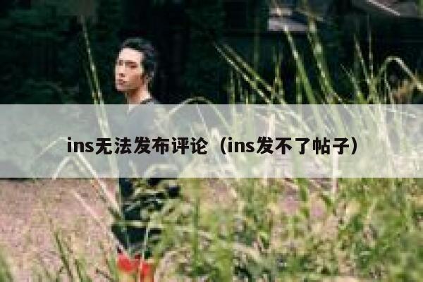 ins无法发布评论（ins发不了帖子） 第1张