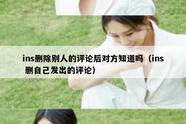 ins删除别人的评论后对方知道吗（ins 删自己发出的评论） 第1张
