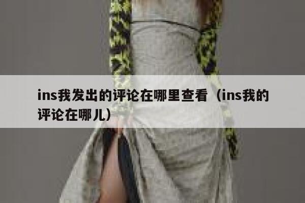 ins我发出的评论在哪里查看（ins我的评论在哪儿） 第1张