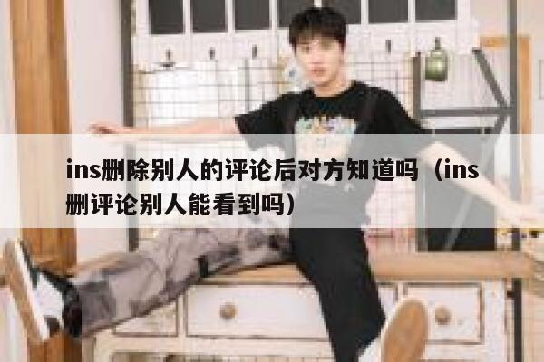 ins删除别人的评论后对方知道吗（ins删评论别人能看到吗） 第1张