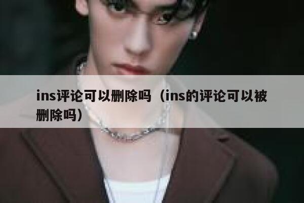 ins评论可以删除吗（ins的评论可以被删除吗） 第1张