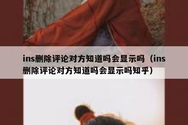ins删除评论对方知道吗会显示吗（ins删除评论对方知道吗会显示吗知乎） 第1张