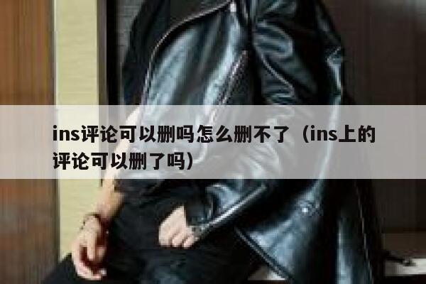 ins评论可以删吗怎么删不了（ins上的评论可以删了吗） 第1张