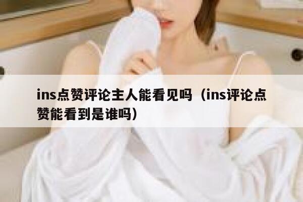 ins点赞评论主人能看见吗（ins评论点赞能看到是谁吗） 第1张