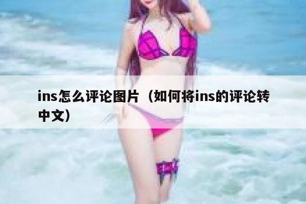 ins怎么评论图片（如何将ins的评论转中文） 第1张